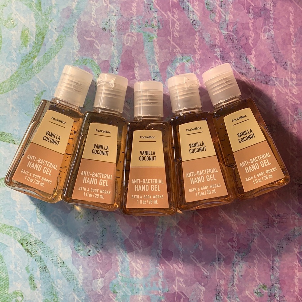 Bath & Body Works PocketBac - 5pc - Vanilla Coconut